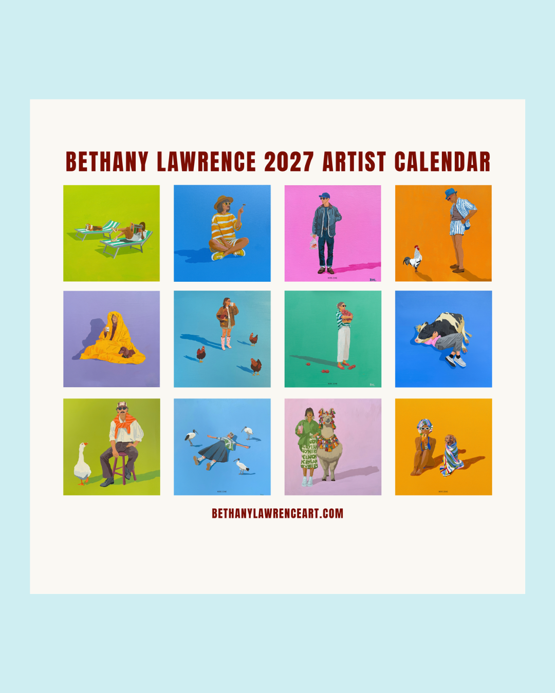 2027 Art Calendar (Limited Edition)
