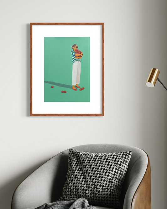 ‘I Can Grow Tomatoes’ - Art Print