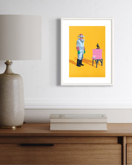 'Beekeeping Age' Mini - Art Print