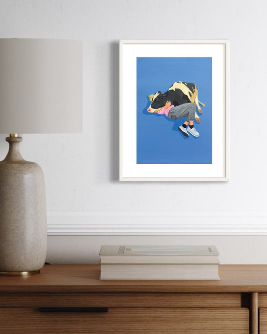 'Weighted Blanket' Mini - Art Print
