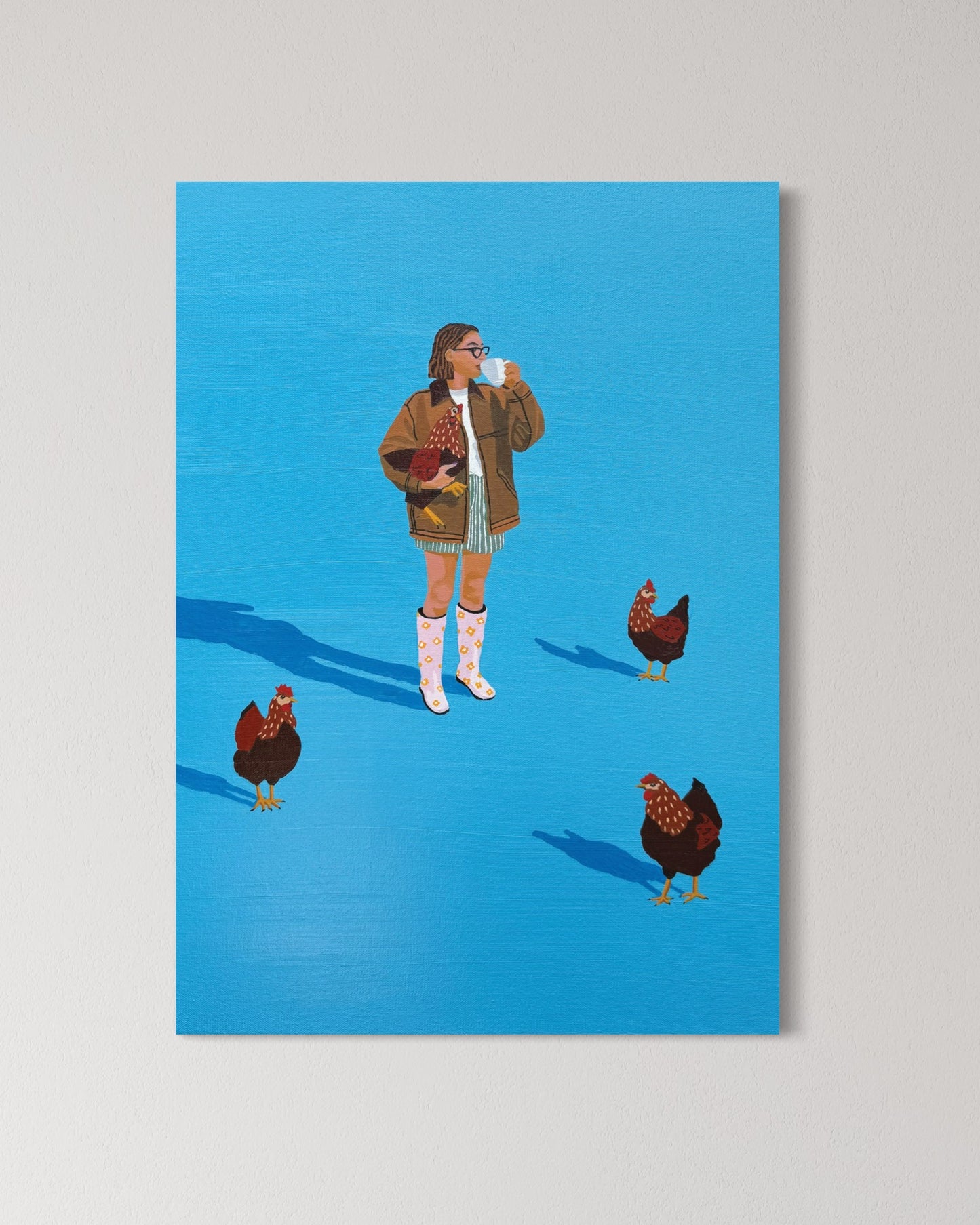 'Coffee with the Girls' Mini - Art Print