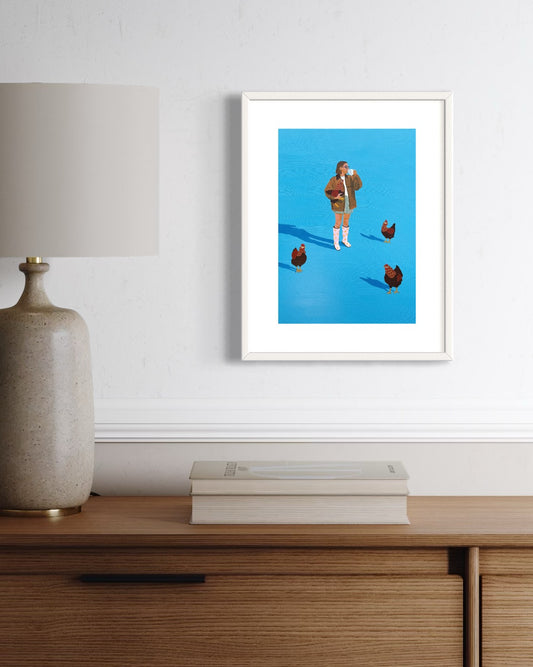 'Coffee with the Girls' Mini - Art Print
