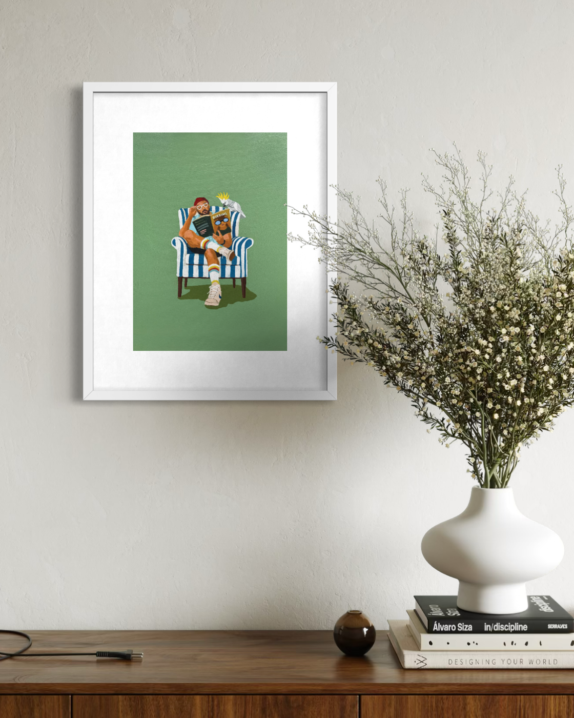 ‘Birding’ - Art Print