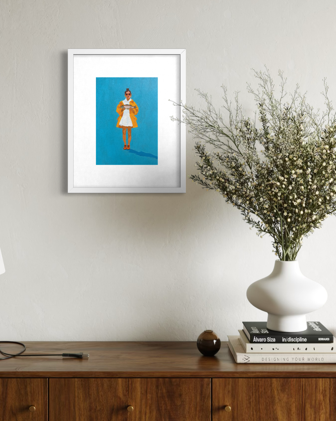 ‘Girl with a Hoop Earring’ - Art Print