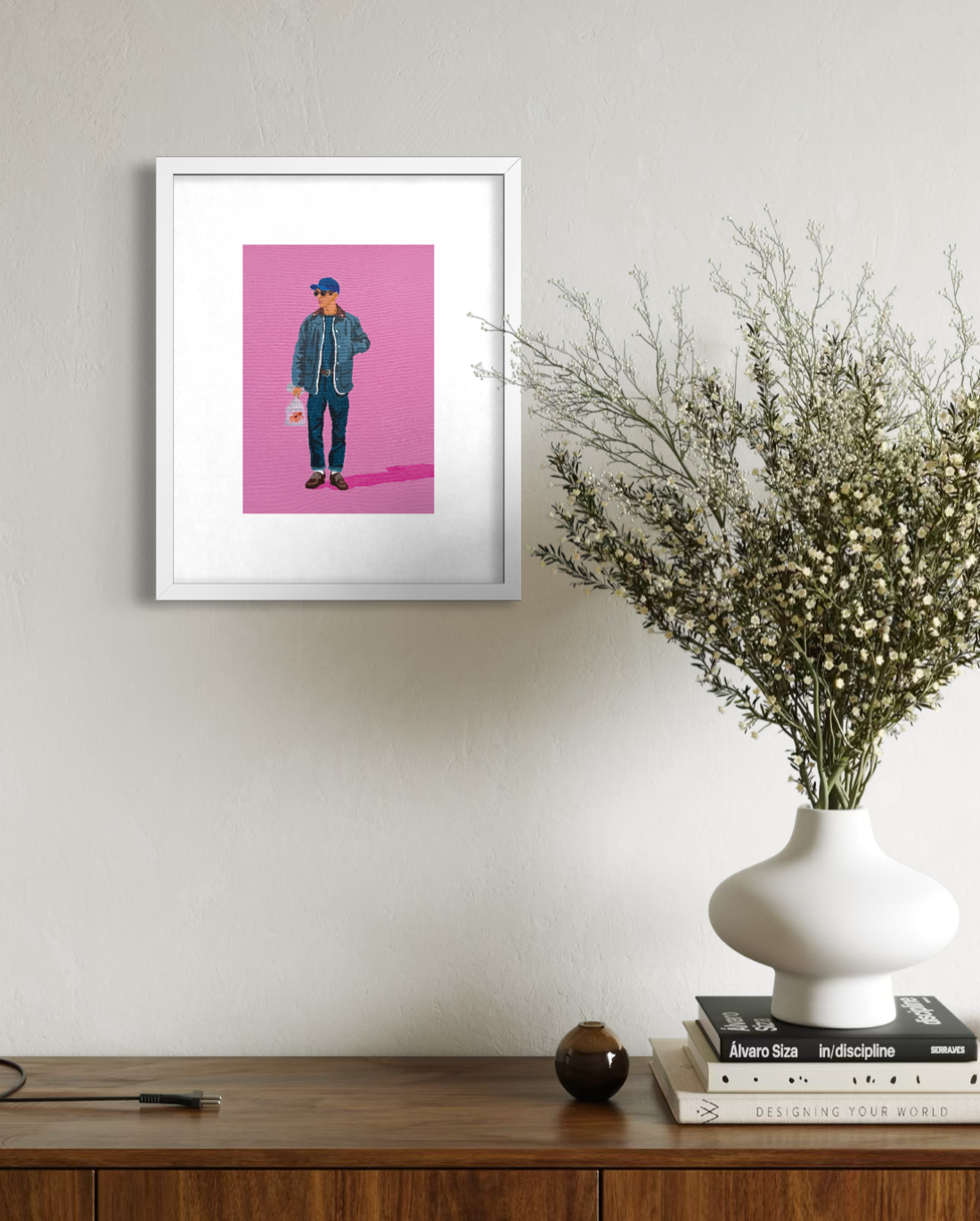 ‘Gone Fishin’ - Art Print