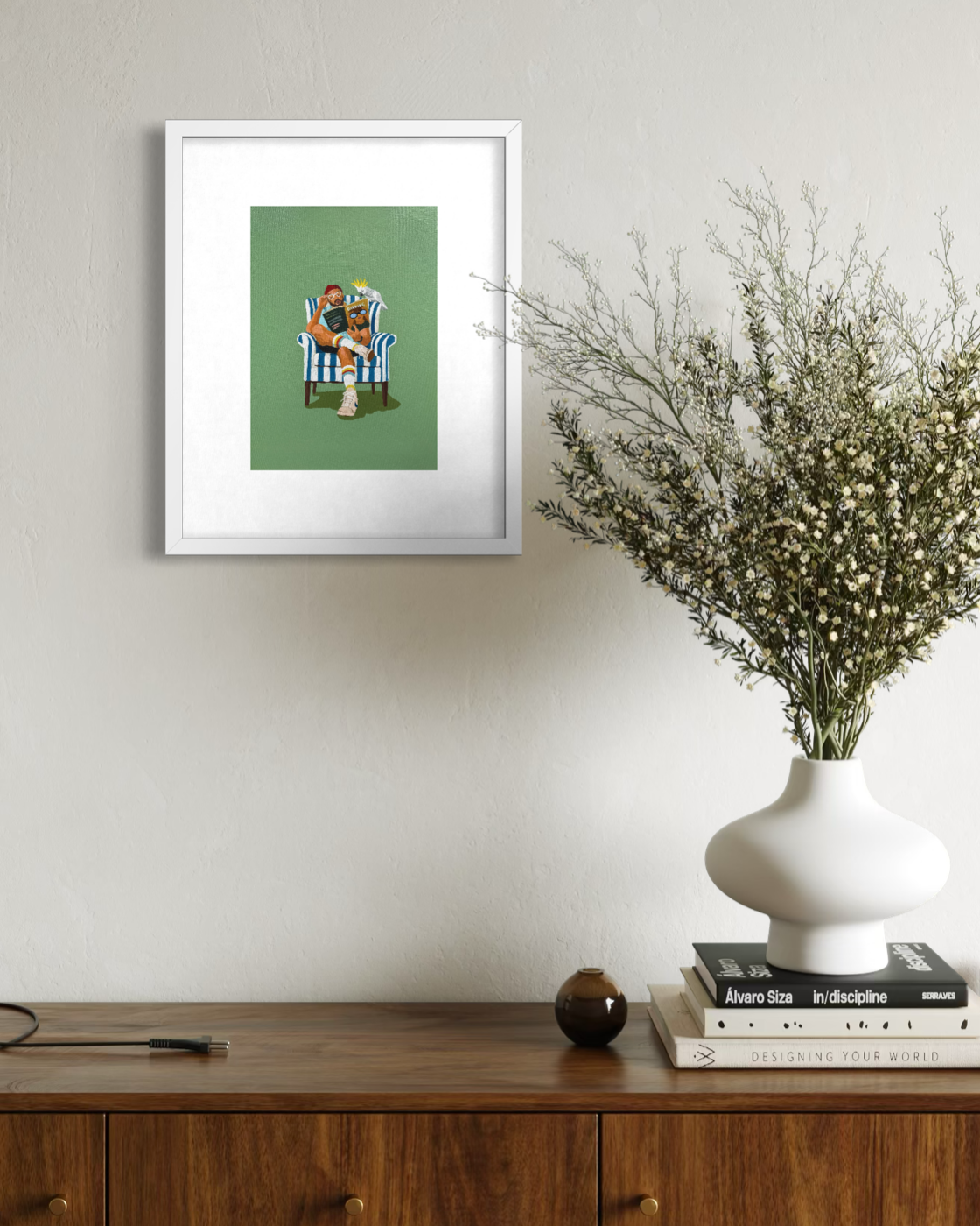 ‘Birding’ - Art Print