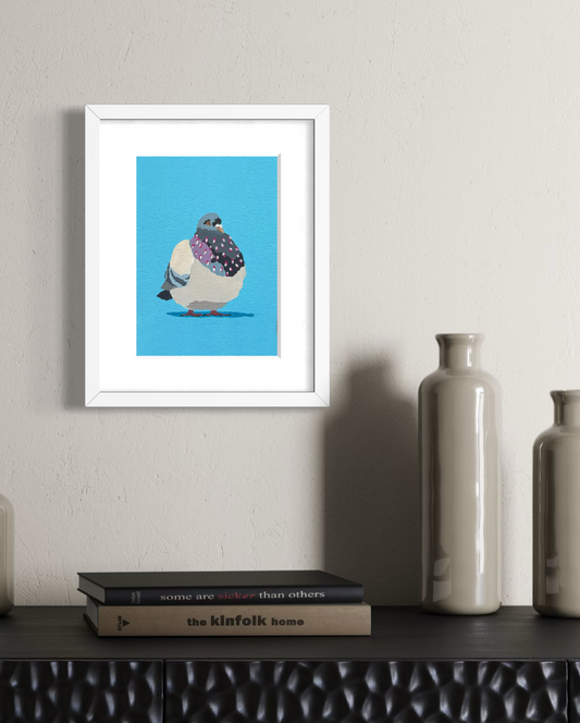 ‘Snowball’ A5 Art Print