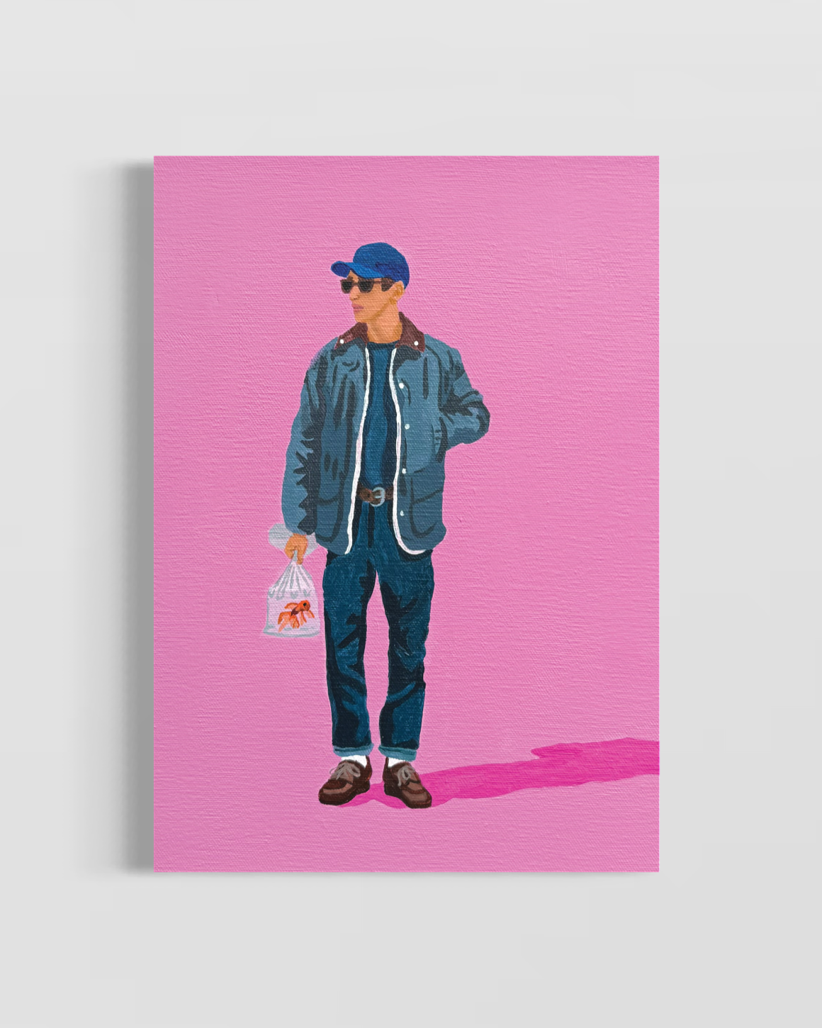 ‘Gone Fishin’ - Art Print