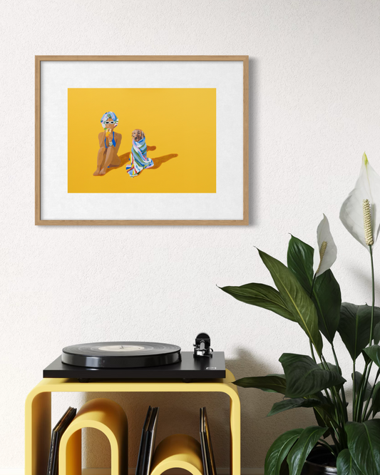 ‘Beach Day’ - Art Print