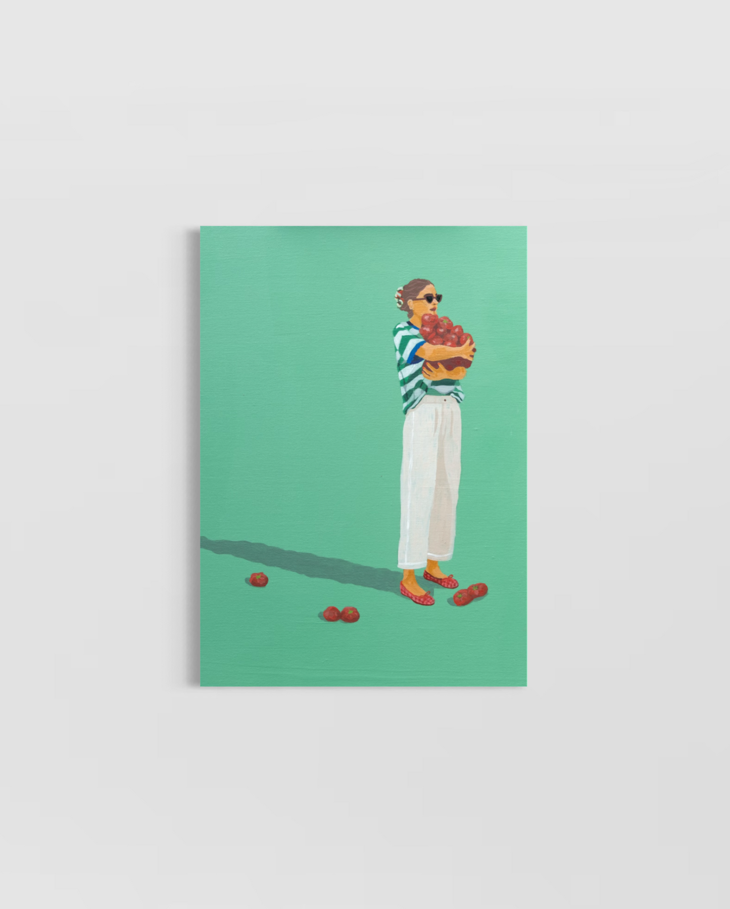 ‘I Can Grow Tomatoes’ - Art Print