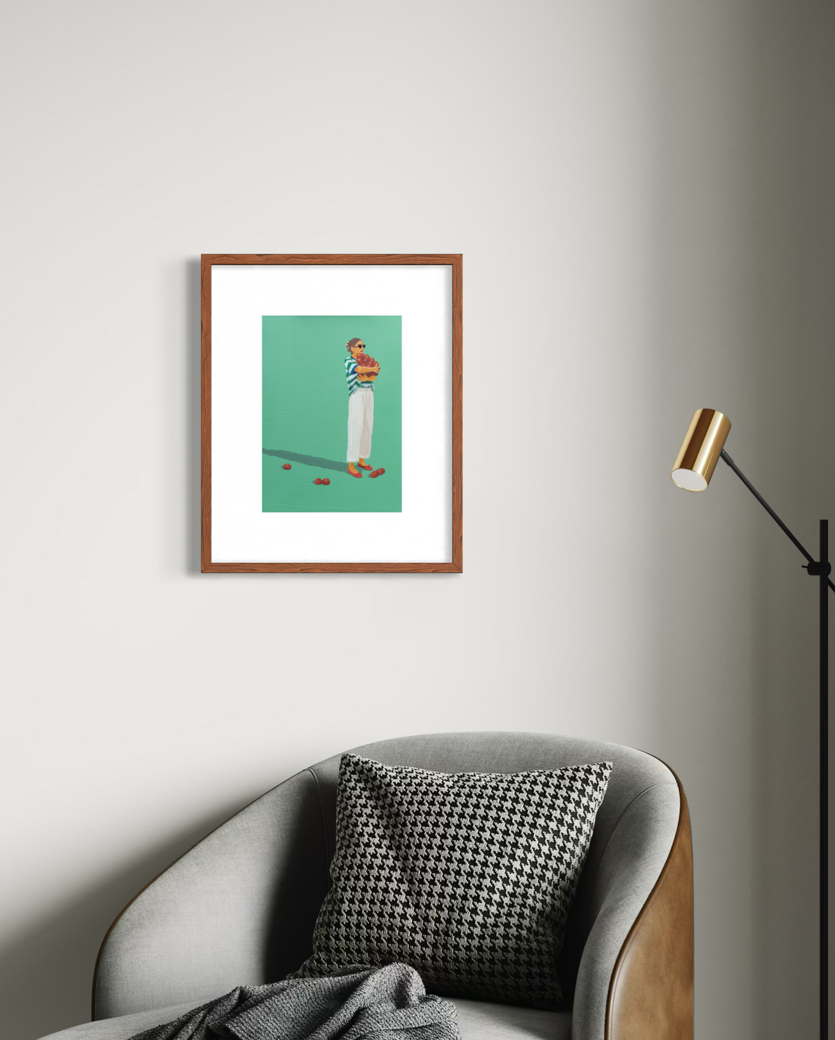 ‘I Can Grow Tomatoes’ - Art Print