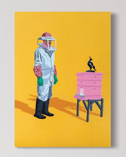 'Beekeeping Age' Mini - Art Print