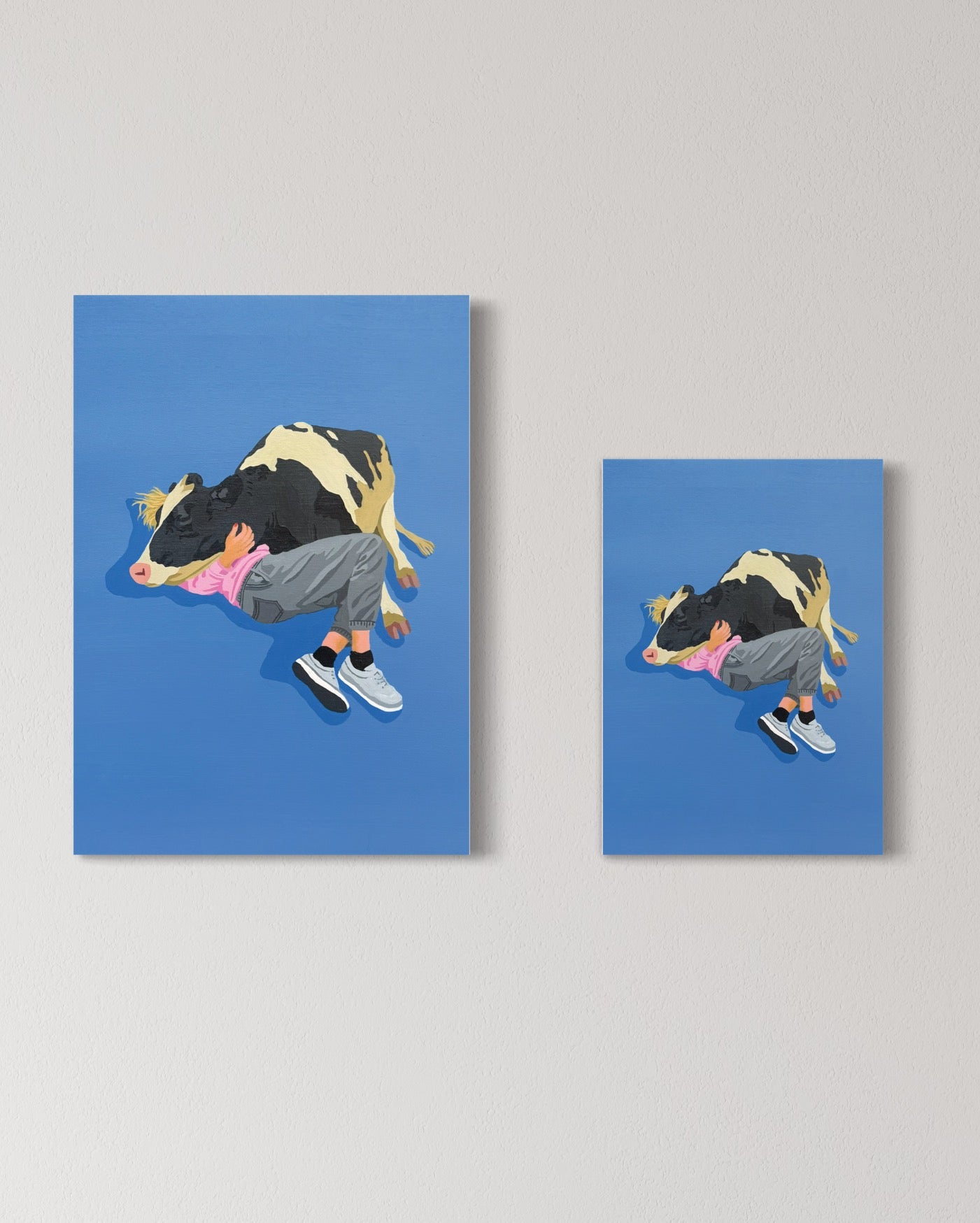 'Weighted Blanket' Mini - Art Print