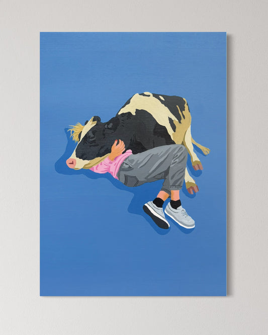 'Weighted Blanket' Mini - Art Print
