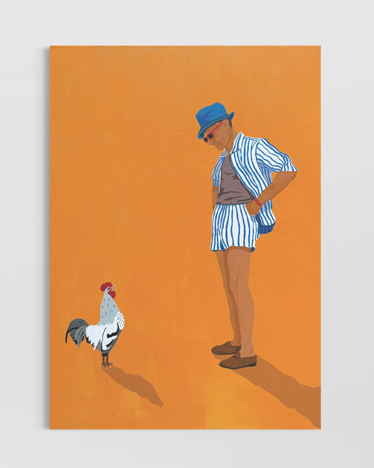 ‘Alright Mate' Mini - Art Print