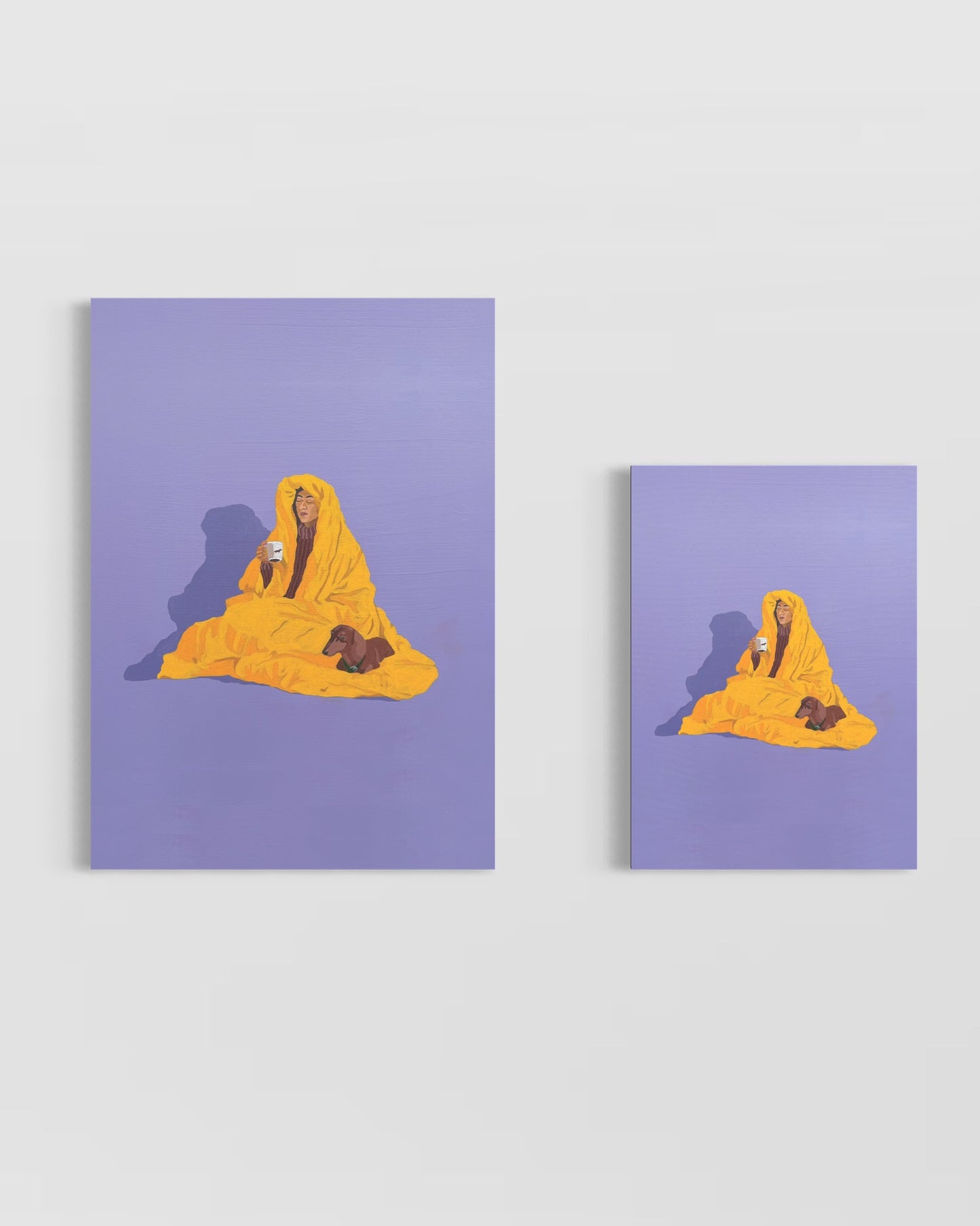 ‘Snug' Mini - Art Print